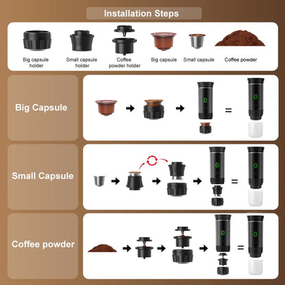 Wireless Portable Espresso Maker