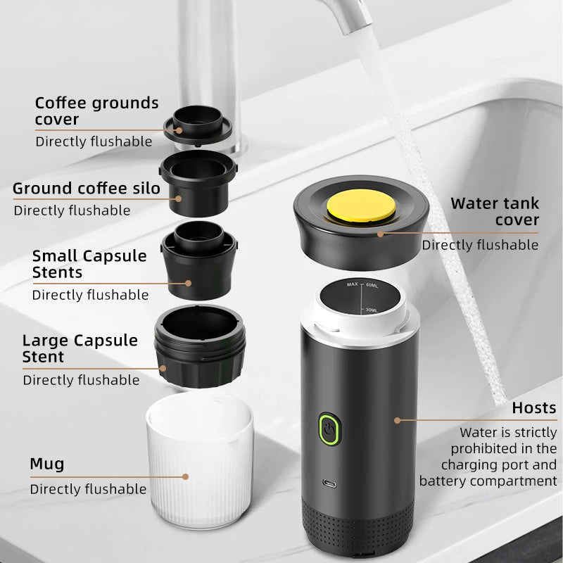 Wireless Portable Espresso Maker