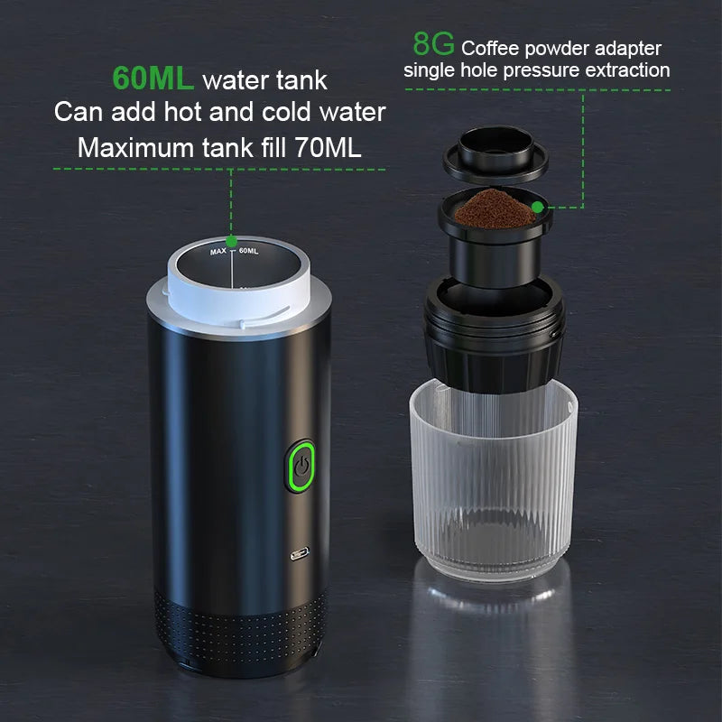 Wireless Portable Espresso Maker